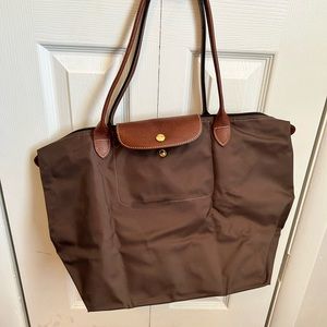 Chocolate brown Longchamp Bag